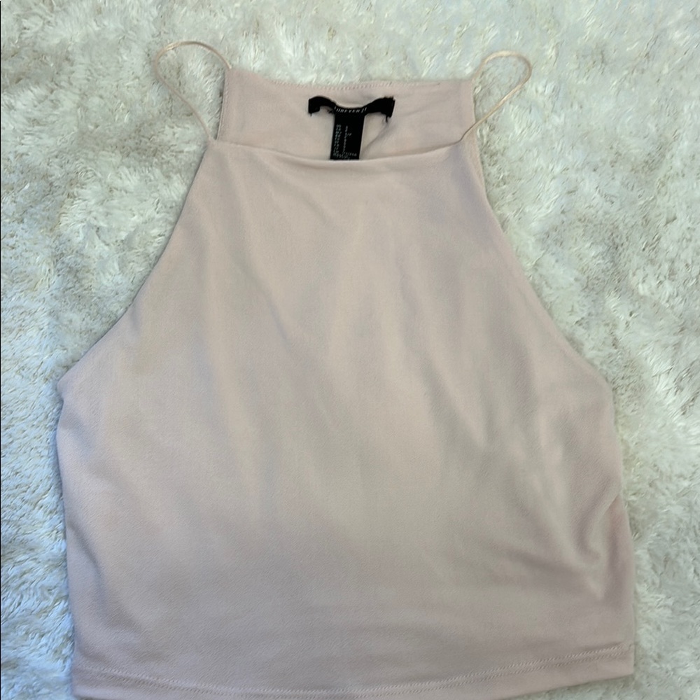 Forever 21 Soft Pink Crop Top